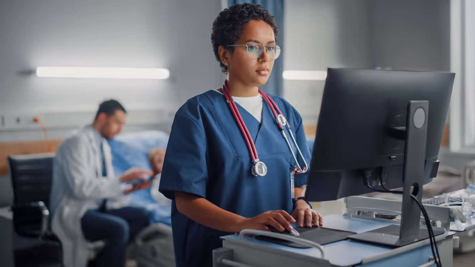VectorCare SMART on FHIR app launch announcement with Epic, Cerner, and Allscripts logos