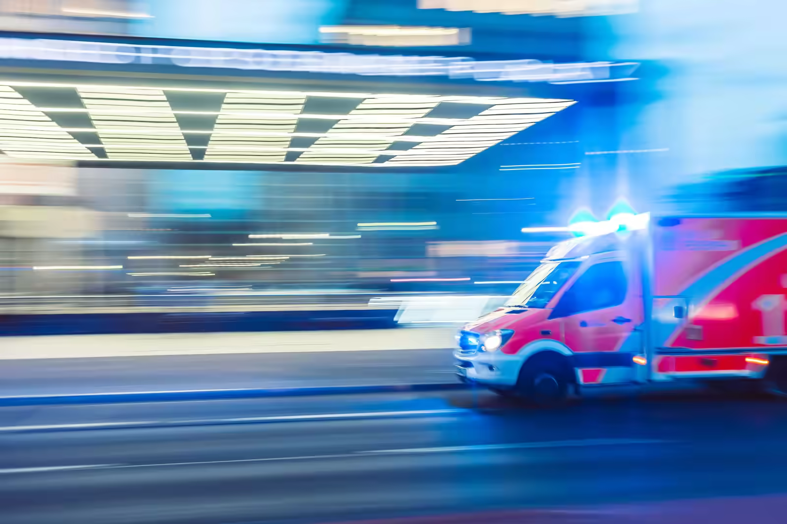 Healthcare emergency management team running a preparedness drill at a hospital